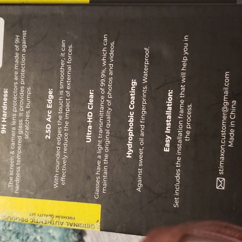 Stimaxon ScreenProtector Camera Lens - Picture 5 of 7